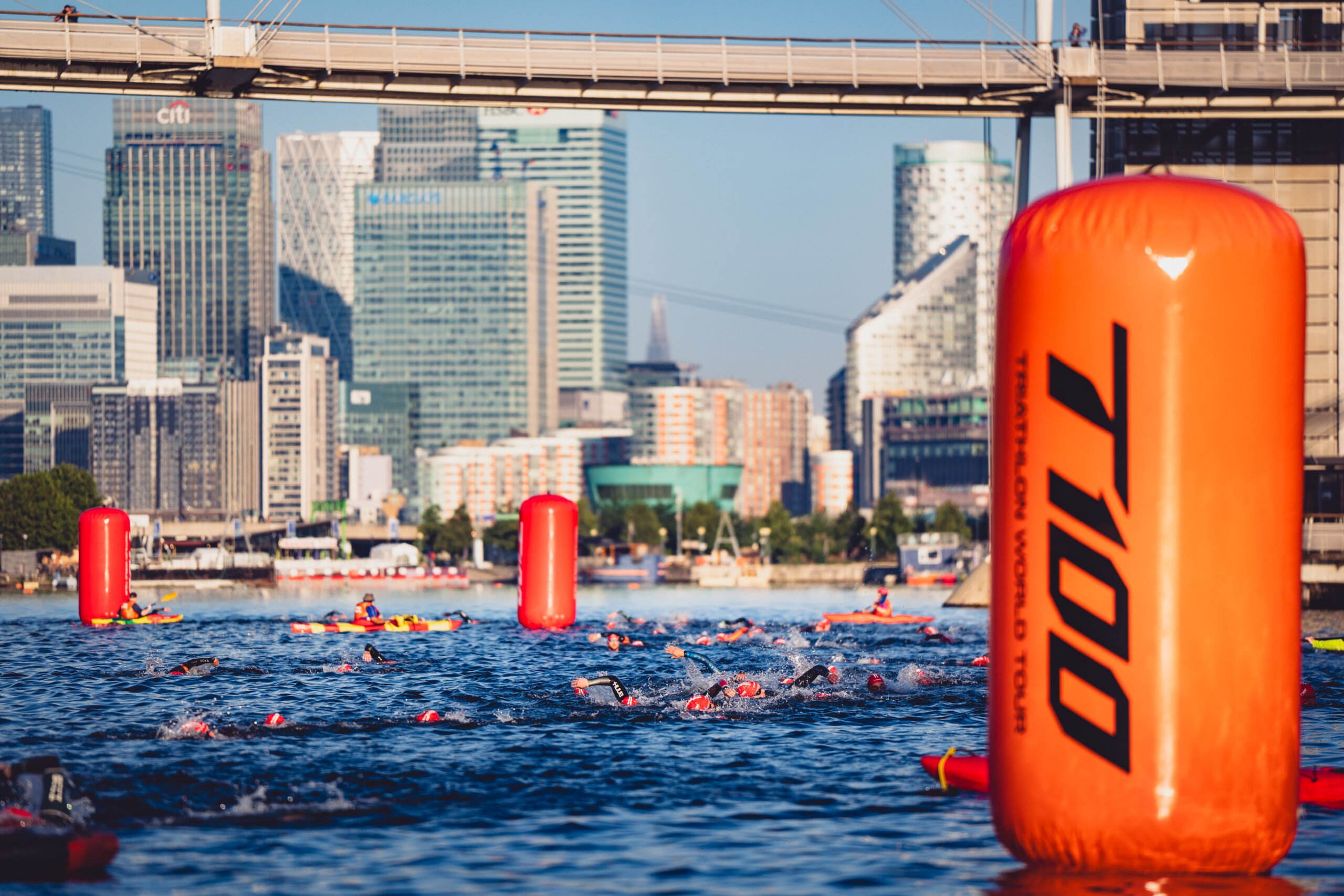 T100 London 2024 Age Group Racing on the 27/28th July 2024 at Royal Victoria Docks, London, UK, (photo:T100/James Mitchell)