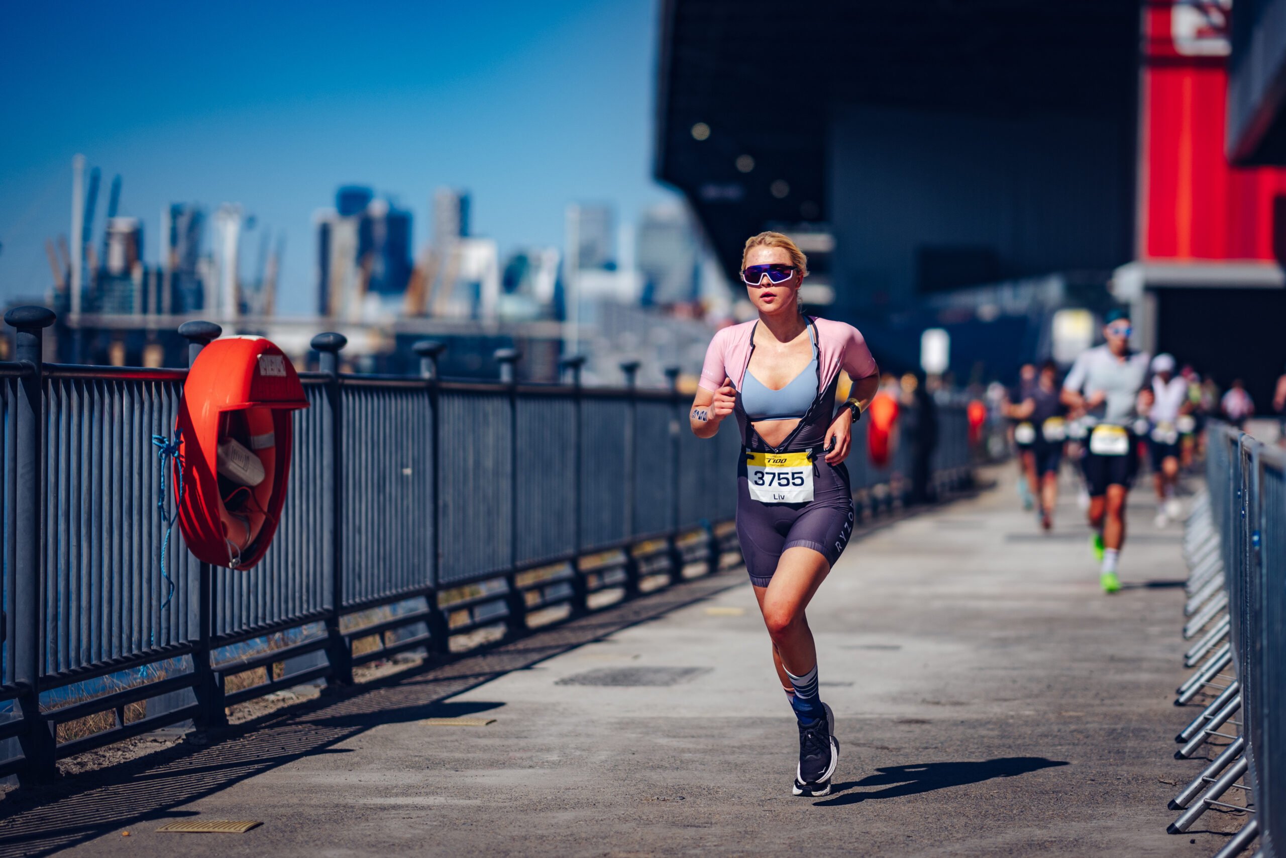 T100 London 2024 Age Group Racing on the 27/28th July 2024 at Royal Victoria Docks, London, UK, (photo:T100/James Mitchell)